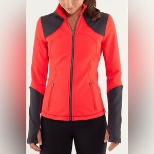 Lululemon Athletica Define Jacket - Rare Color Wave Orange